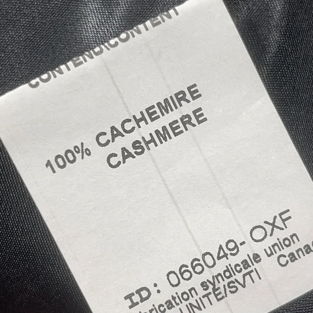 Cashmere Blazer Men 40‎ L-T Regular Fit Black Quiet Luxury Coat Old Money